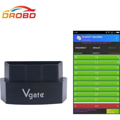 New Arrival Vgate iCar3 Bluetooth 3.0 OBDII OBD2 ELM327 iCar 3 Bluetooth Diagnostic Interface For Android /PC Support Update