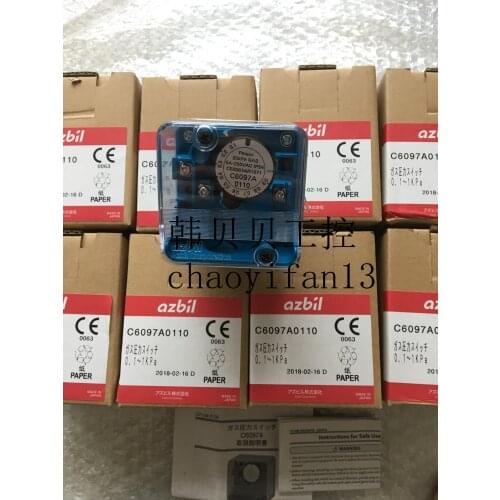 New Original AZBIL Martial Arts Switch C6097A0110 C6097A0210 C6097A0310 C6097A0410