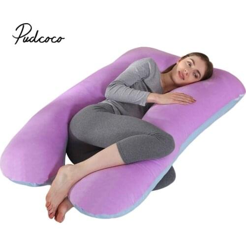 Maternity Breastfeeding Pillow Cotton Women Pregnancy Nursing Sleeping Body Boyfriend Pillow 70 x 130cm