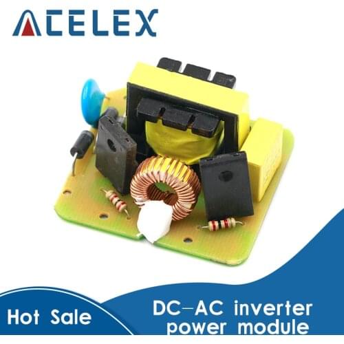 12V to 220V Step UP Power Module 35W DC-AC Boost Inverter Module Dual Channel Inverse Converter Booster Module Power Regulator