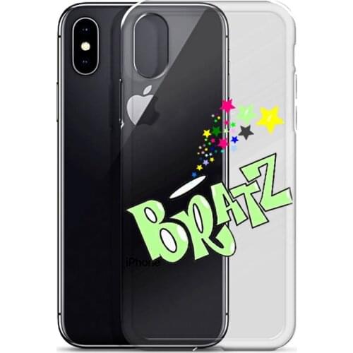 Flame Hot Sale lovely Doll Bratz Phone Case Transparent case For iphone 11 12 X XR XS MAX 7 8 plus 6s se 12 11 Pro Max Cover