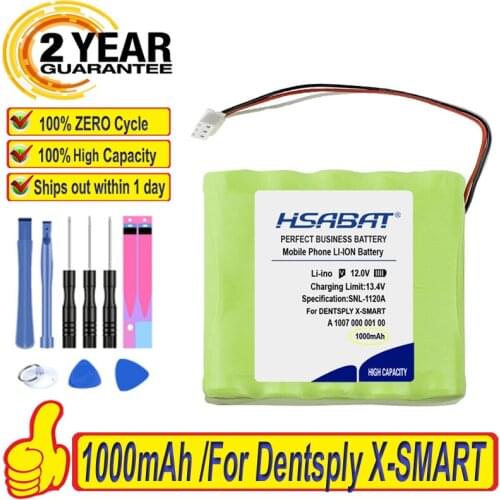 Top Brand 100% New 1000mAh A 1007 000 001 00 Battery for Dentsply X-SMART, X-Smart Endodontic Motor Batteries