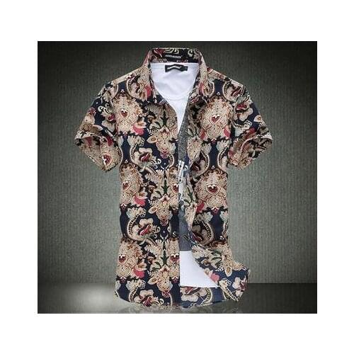 VOGLUSTRE Men's Beach (Hawaiian) Shirts