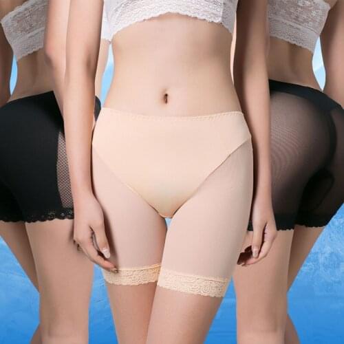 Safety anti underpants three points ladies underwear and thin gauze lace backing insurance shorts pants female panties women