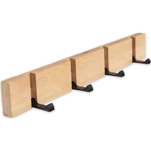 2/3/4/ Creative invisible hook wall hanging hanger Nordic style clothes hanging free perforated hook wall rack