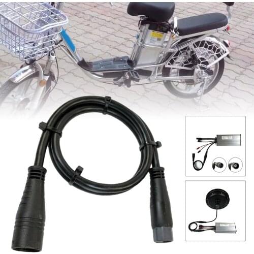 3-Pin 60cm Ebike Motor Extension Cable Waterproof Wheel Motor Extension Cable 1000W For Electric Bicycle Kit Dropshipping