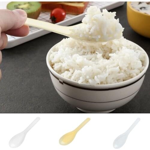 60/120 pcs Mini Spoon Home Kitchen Clear Plastic Disposable Soup Spoons Kitchen Tool For Jelly Ice Cream Dessert Appetizer