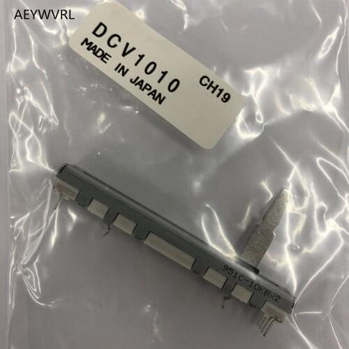 DJM600 Putter B10K 10KBX2 60MM Slide Potentiometer Volume Fader New original
