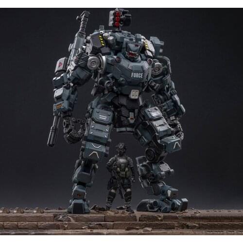 In Stock 22cm 1/25 Scale Steel Bone Armour JOYTOY 51921011 Action Figure Model for Fans Gifts Grey