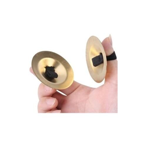 Belly Dancer Bell Finger Cymbals 4 Pieces