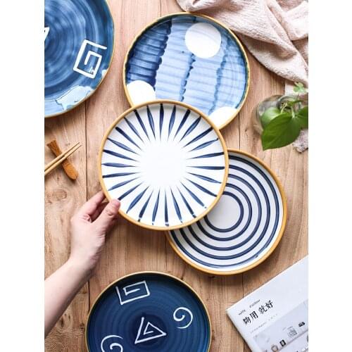 Bowl And Dish Set House Creative Soup Noodles Rice Fish Combination Household Ceramics Tableware