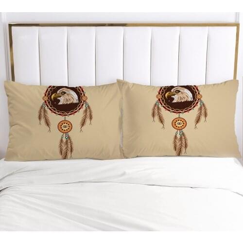 Customize 3D 2PCS Pillow Cases Decoration Throw Pillow Cover Bedding PillowCase 80x80 65x65 Home textile Bohemia Drop Ship
