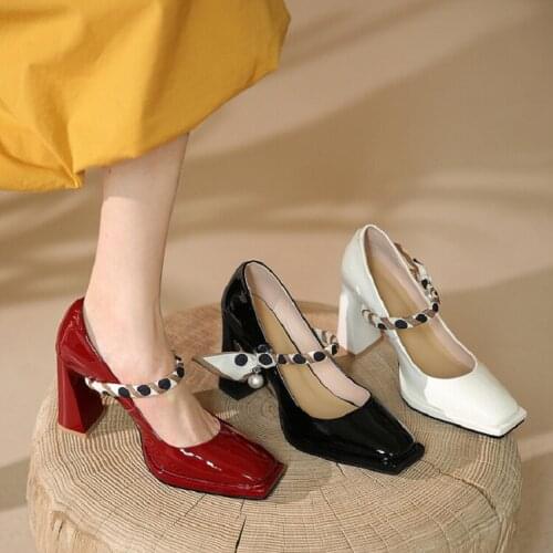 Petite Girl Women's Shoes With A Strap