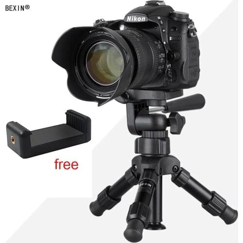 BEXIN mobile phone stand mini tripod portable travel stand camera tripod for smartphone pocket tripod