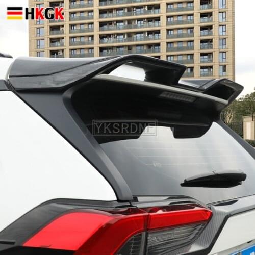For toyota rav 4 2020 Spoiler High Quality ABS Material Car Rear Wing Lip Spoiler by Primer Color