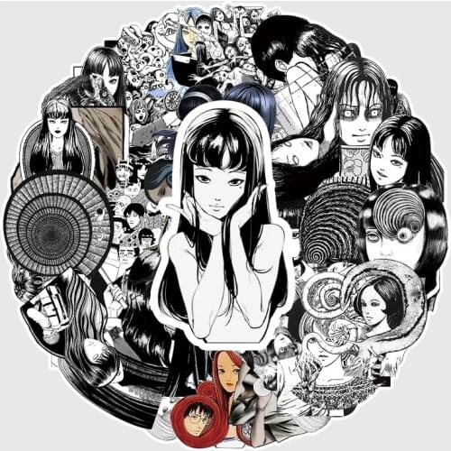 50Pcs Fujiang Anime Stickers for Laptop Cool Car Motorcycle Skateboard Fridge Stiker Luggage Phone Decal Suitcase Guitar Sticker