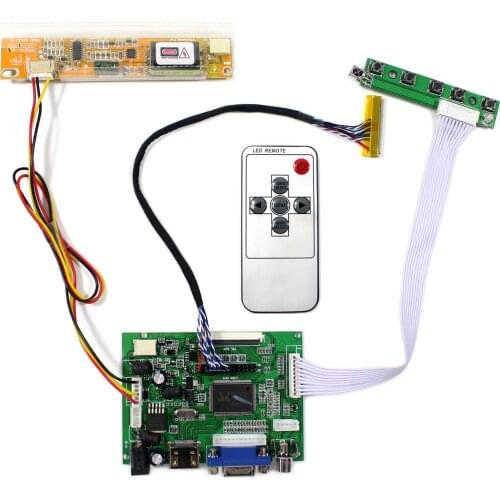 Fit To 15.4" B154EW06 LTN154W1-L01LP154W01 LP154WX3 LP154W01 1280x800 LCD Screen HD MI VGA 2AV LCD Controller Board