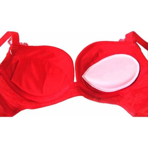 1pair Removeable Form Pads Pushup Bra Pads Optional Foam Bra Pads Inserts Bikini Swimsuit Bra Breast Cup Extra Enhancer