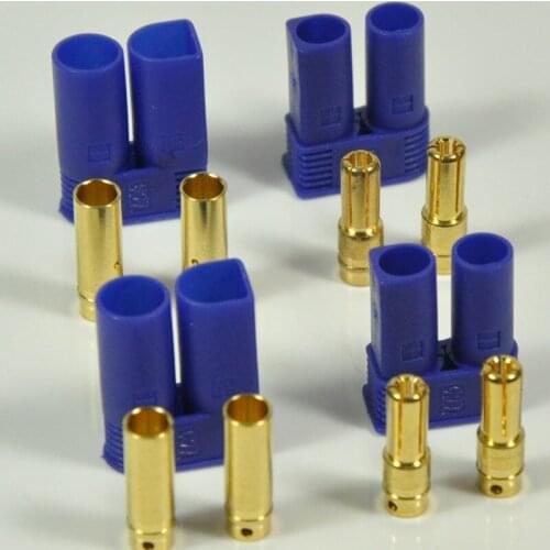 10 Pairs 10 Pairs EC5 Device Connector Plug for RC Car Plane Helicopter Multi-Copter