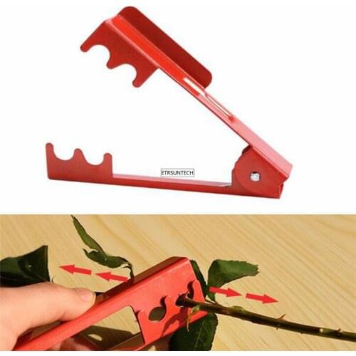 100pcs Rose Tongs Puncture Plier Floral Florist Tool Rose Bouquet In Addition to Thorn Clip Flowers Iron Thorns Clip Garden Tool