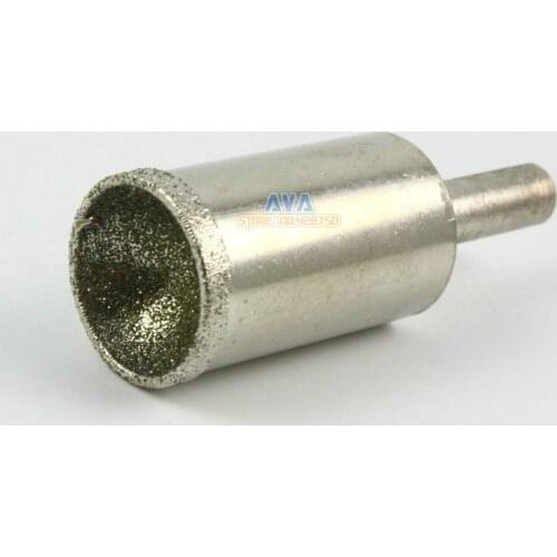 2 Pcs 17mm Diamond Mounted Point Spherical Concave Head Grinding Bit Grit 80