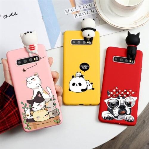 3D Animal Toy For Samsung Galaxy M30S M31 M21 S8 S9 S10 S10E S20 FE Ultra J6 A6 Plus A5 A8 A7 2018 Note 8 9 10 20 Lite TPU Case