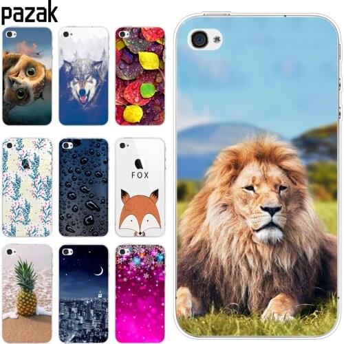 Soft Case For iphone 5s 5 s se Case Cover Silicone Shell Cover For Apple iPhone 6s 6 s plus Bag Funda coque etui bumper paiting