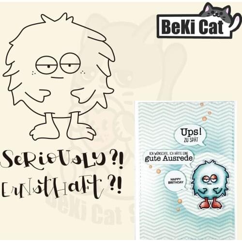 German stamp Clear Stamps for DIY Scrapbooking/Card Making Fun Decoration Supplies