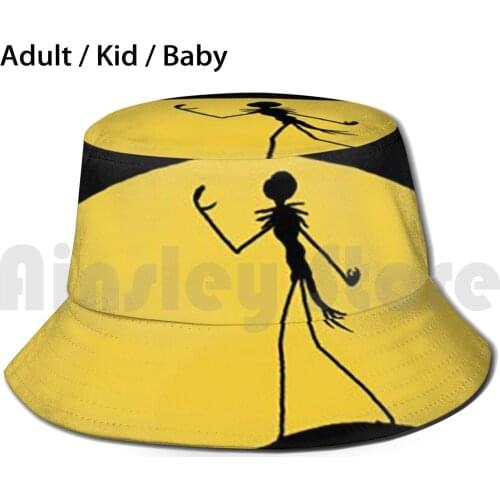 Nightmare Before Christmas Bucket Hat Adult kid baby Beach Sun Hats Nightmare Before Christmas Nightmare Before Christmas