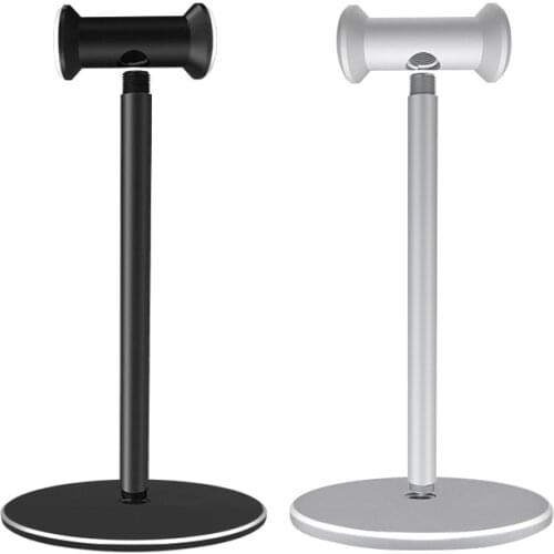 Universal Aluminum Alloy Metal Headphones Holder Stand Detachable Gaming Headset Bracket Earphone Display Rack Stable Durable