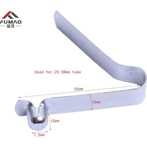 Manufacturer custom solid head springs V shape position clip #04