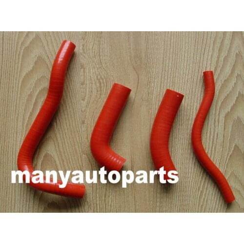 FOR KTM 400 450 520 525 exc mxc sx 01-02 2001 2002 silicone radiator hose RED /BLUE