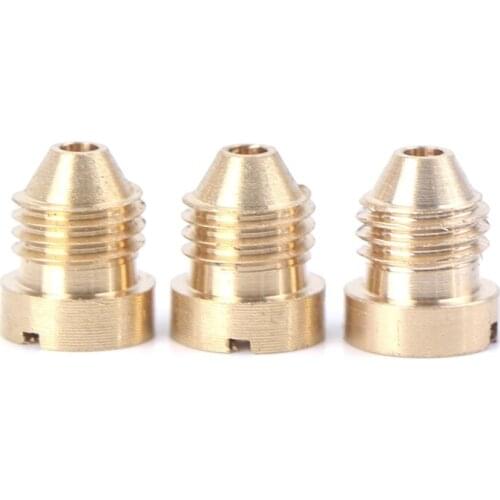1.1mm/1.25mm/1.4mm Snow Foam Foam Hole Nozzle Head Thread Foam Hole Nozzle High Quality Brass 9x7.5mm