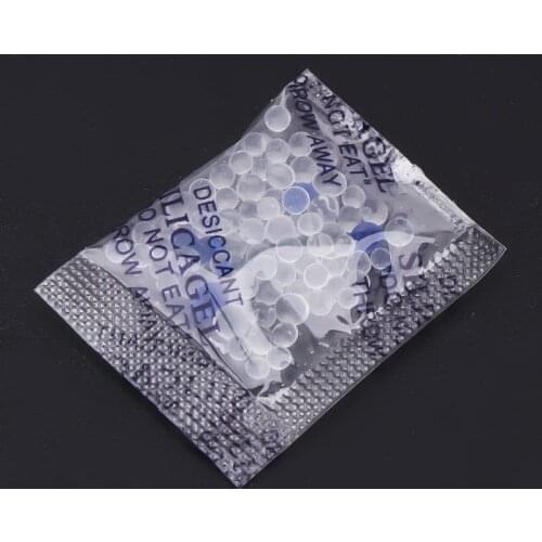 100 Packs 1g Silica Gel Desiccant Moisture Absorber Dehumidifier Drypack Non Toxic