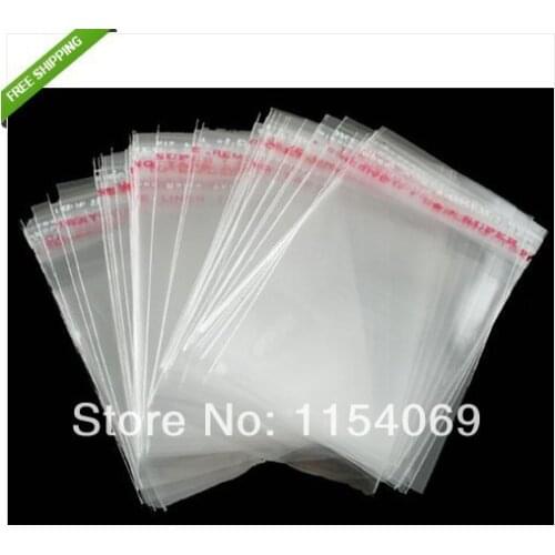 1000pcs/lot 100% New Clear Cellophane Package Plastic Gift Bags Favor Jewelry Packaging Bag Plastic Poly OPP Bags 8*10cm