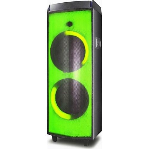LINGE 12 inchx2 1000W j bl party box 1000 dj bass speaker speaker system led blue tooth speaker with LED light show