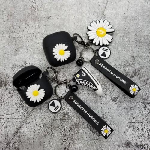 Cute Chrysanthemum Silicone Cover for JBL TUNE 225TWS Case for TUNE 220TWS Bluetooth Earphone Case Wireless Headset Box Bag