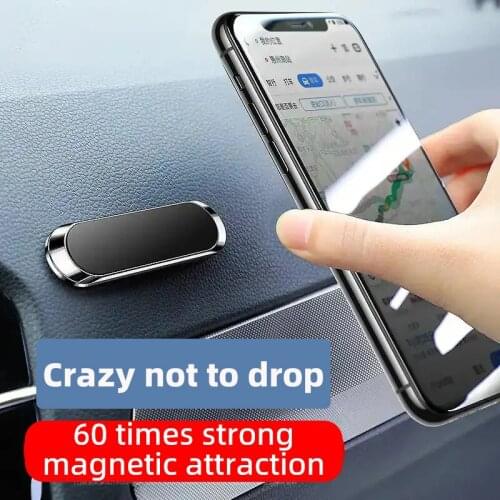Long magnetic mobile phone holder notepaper magnetic holder car phone holder car accessories interior bracket