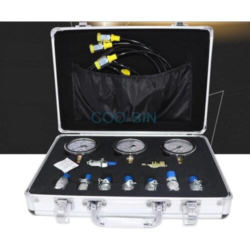 For WIKA Hydraulic pressure gauge excavator hydraulic gauge pressure box pilot pump combination meter