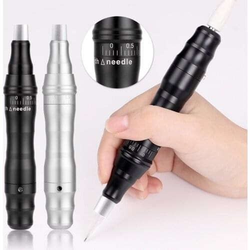 Tattoo Machine Pen Permanent Makeup Microblading Eyebrows Eyeliners Lips with Tattoo Machine Needles