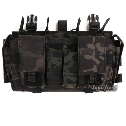 Emerson Gen IV Placard 5.56 Magazine Pouch For MK & LAVC Assault Vest MF Style Tactical 9mm Pistol GP Universal Chest Rig Panel
