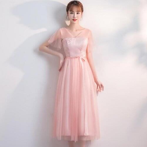 Pink Long Dress For Wedding Party For Woman Flower Sexy Elegant Women For Wedding Party Bridesmaid Dresses Wedding Guest Dress