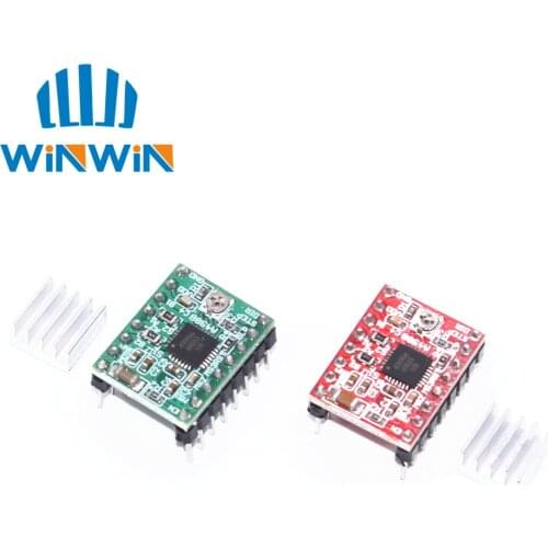 1pcs/lot Reprap Stepper Driver A4988 Stepper Motor Driver Module with Heatsink