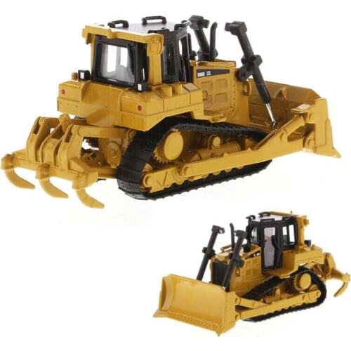 In stock kids toys for children DM 1:64 Alloy Diecast D6R Track-Type Tractor Dozer Construction Vehicle 85607 Car Toy Model