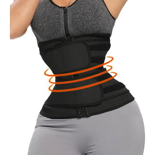 Women Latex Waist Trainer Fitness Belly Slimming Belt Shapewear Girdle Modeling Strap Tummy Shapers Body Sheath Reductive Girdle