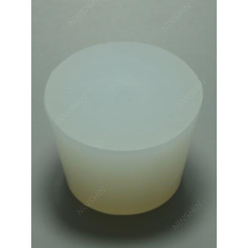 8# Silicone Plug with Hole for Airlock Valve Bubbler Brew Wine Food Grade Silicone Rubber Stopper,Lab Silicon Stopper,1PCS/LOT