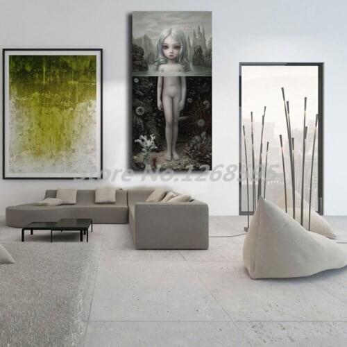 Aurora By Mark Ryden Wall Art Canvas Poster And Print Canvas Painting Decorative Picture For Kitchen Bedroom Home Decor Artwork