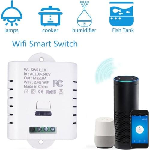 SW1_16W SW1_10W Wifi Wireless Switch To Remotely Control Ewelink Automation Relay Module For IPhone Android ,Smartphone 10A 16A