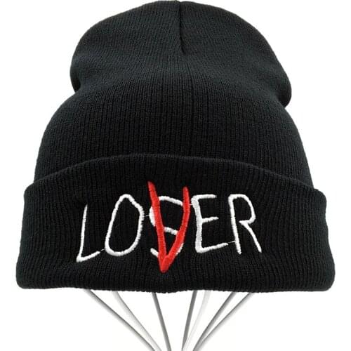 Brand loser embroidery Winter Hat For Men Skullies Beanies Women Fashion Warm Cap Unisex Elasticity Knit Beanie Hats
