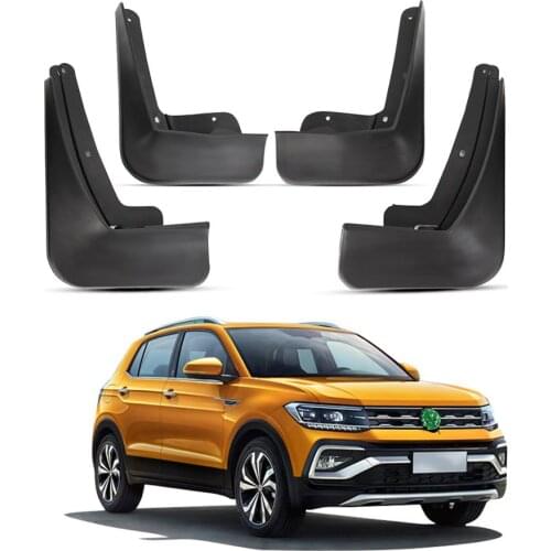 LFOTPP Car Mud Flaps Fenders For T-Cross 2018-2020 Wheel Front Rear Mudguard Splash Protective Guards Fender Car Exterior Parts